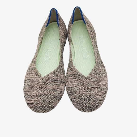 Rothy’s The Flat Stardust Metallic Women’s Size 9.5 - Picture 4 of 12